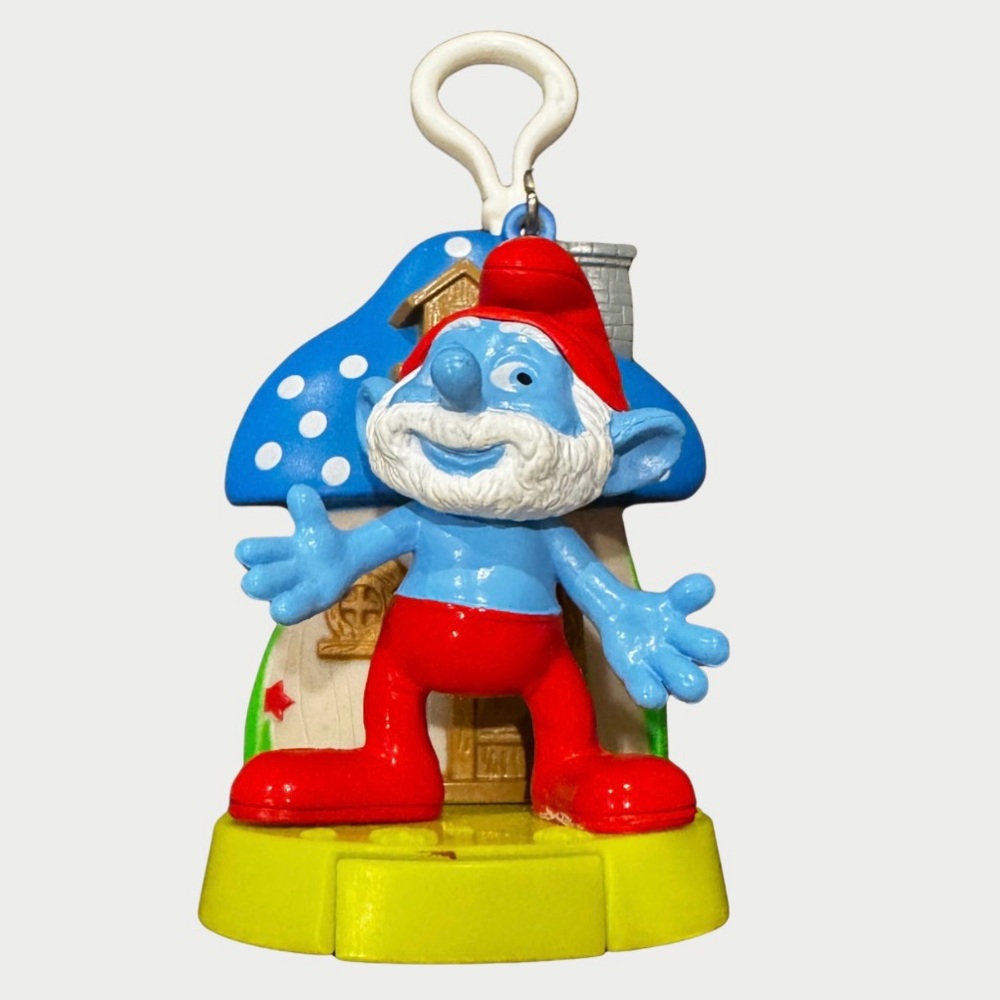 Papa Smurfs Backpack Clip-On Swappz